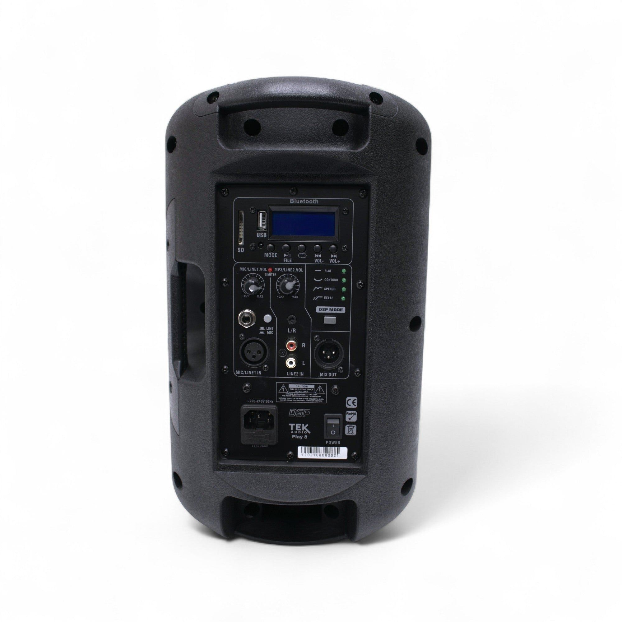 TEK audio Play 10 10" Active Speaker 400W with bluetooth and USB media player