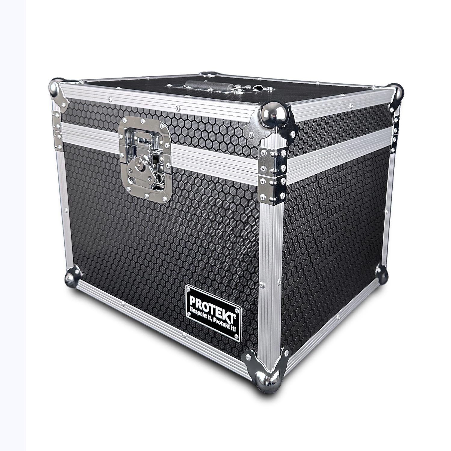 Protekt Vinyl Case - Storage Case for DJ Record Box