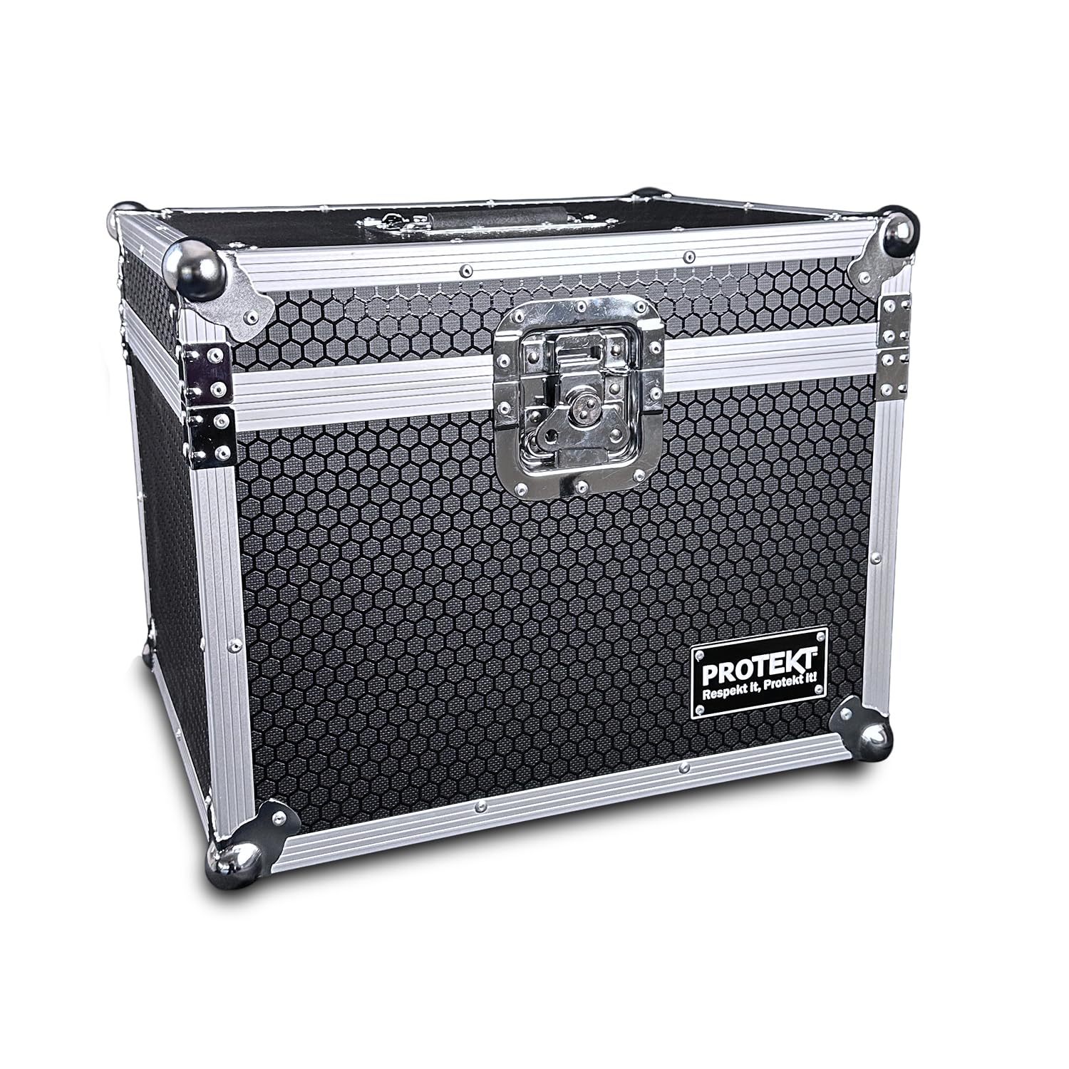 Protekt Vinyl Case - Storage Case for DJ Record Box