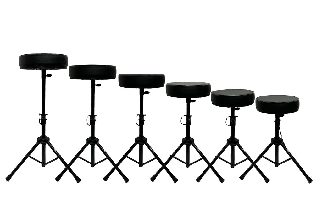 TEK audio DS450 - DJ seat - Keyboard/Drum Stool with Padded Seat adjustable hight