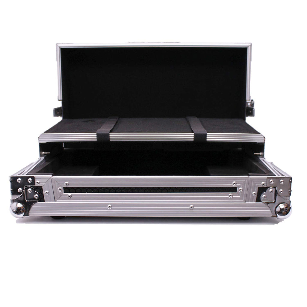 Protekt DDJ-FLX4 DDJ-400 Plus Series CSFLX4 DJ Flight Case + Laptop Shelf for Pioneer Controller