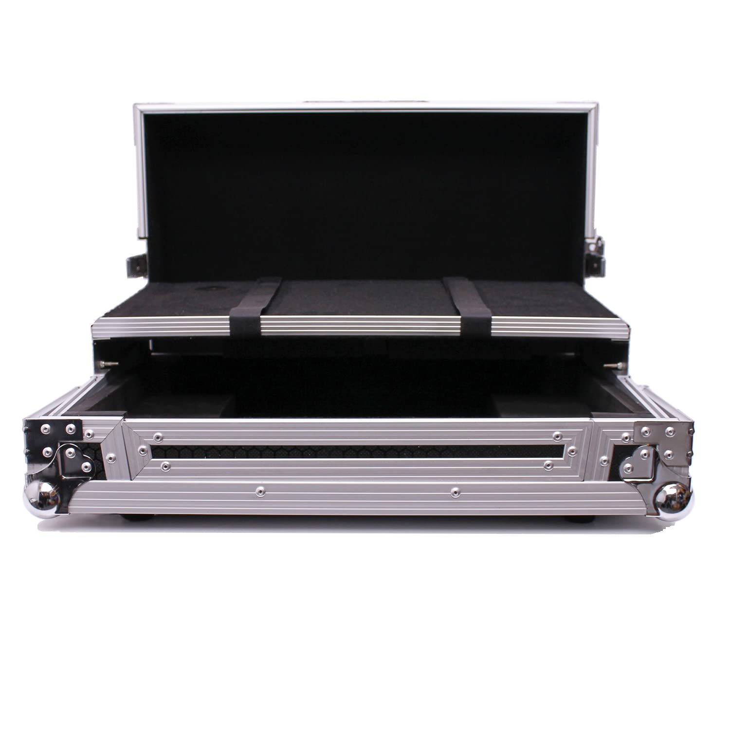 Protekt Case for Pioneer DDJ-SR2 Plus Series CSSR DJ Flight Case + Laptop Shelf for DJ Controller