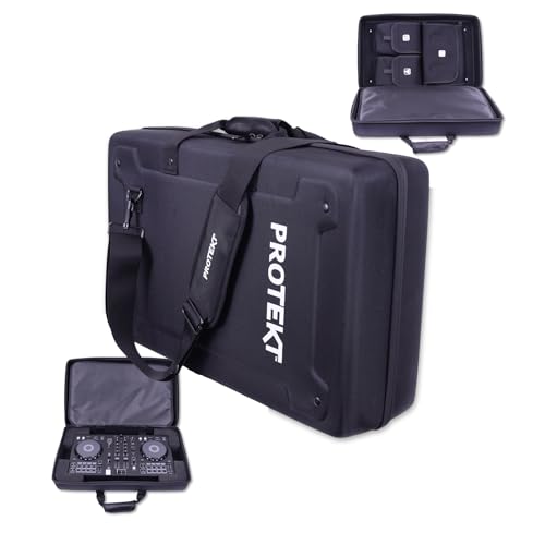 Protekt Bag for Pioneer DDJ-FLX4 with Internal Pockets BFLX4IP DJ Hard Carry Bag for Pioneer DJ Controller, Pockets for Laptop, Headphones, Cables
