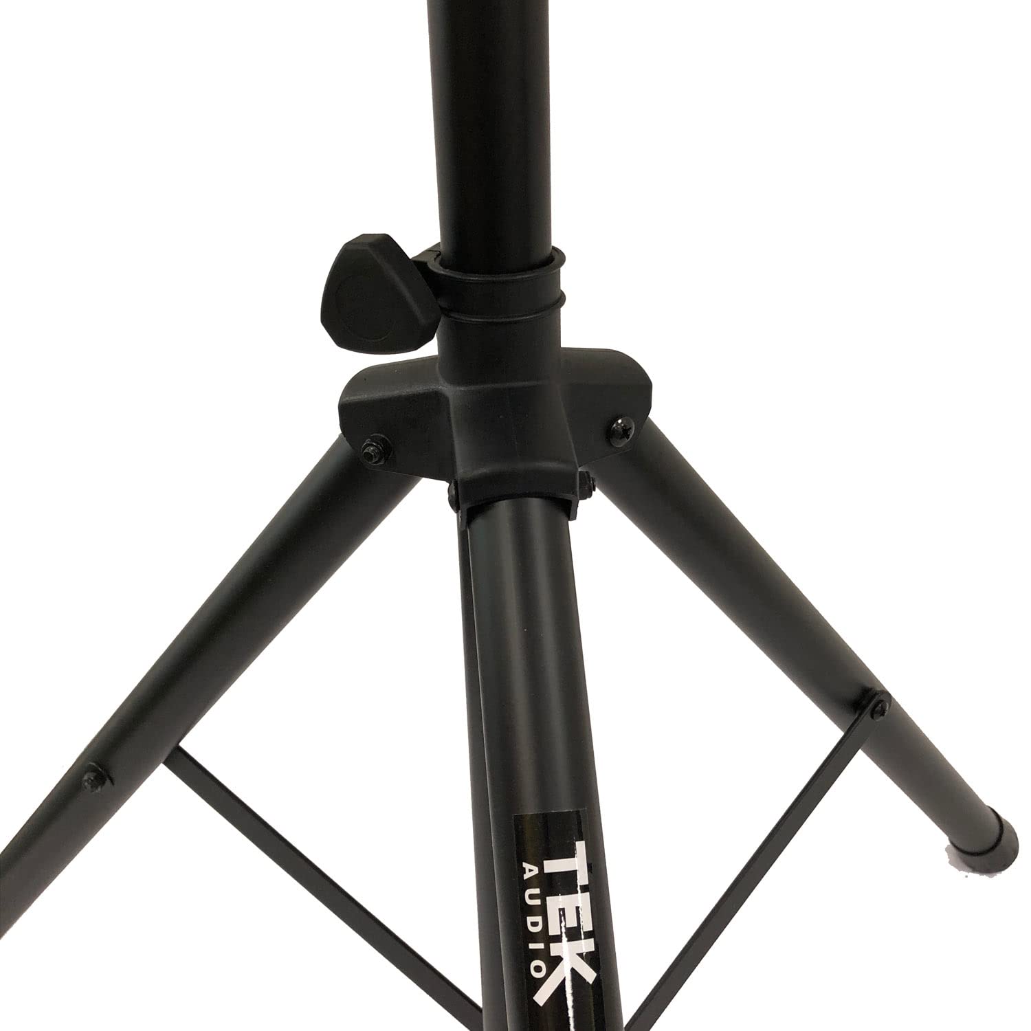 TEK audio SS260 - Speaker Stands Kit including 2 Stands and carry bag PA Stand Mobile DJ medium legs