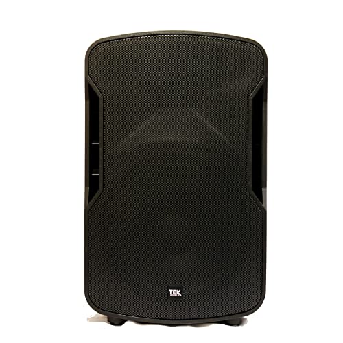 TEK audio Play15 15" Active Speaker 600W Stereo bluetooth and USB media player