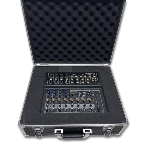 Protekt Universal Utility Flight Case CPFM Plus Series Pick and Fit diced Foam Briefcase, Storage Case for Lighting Controllers, Small DJ Controllers, Cables, Audio Equipment and More