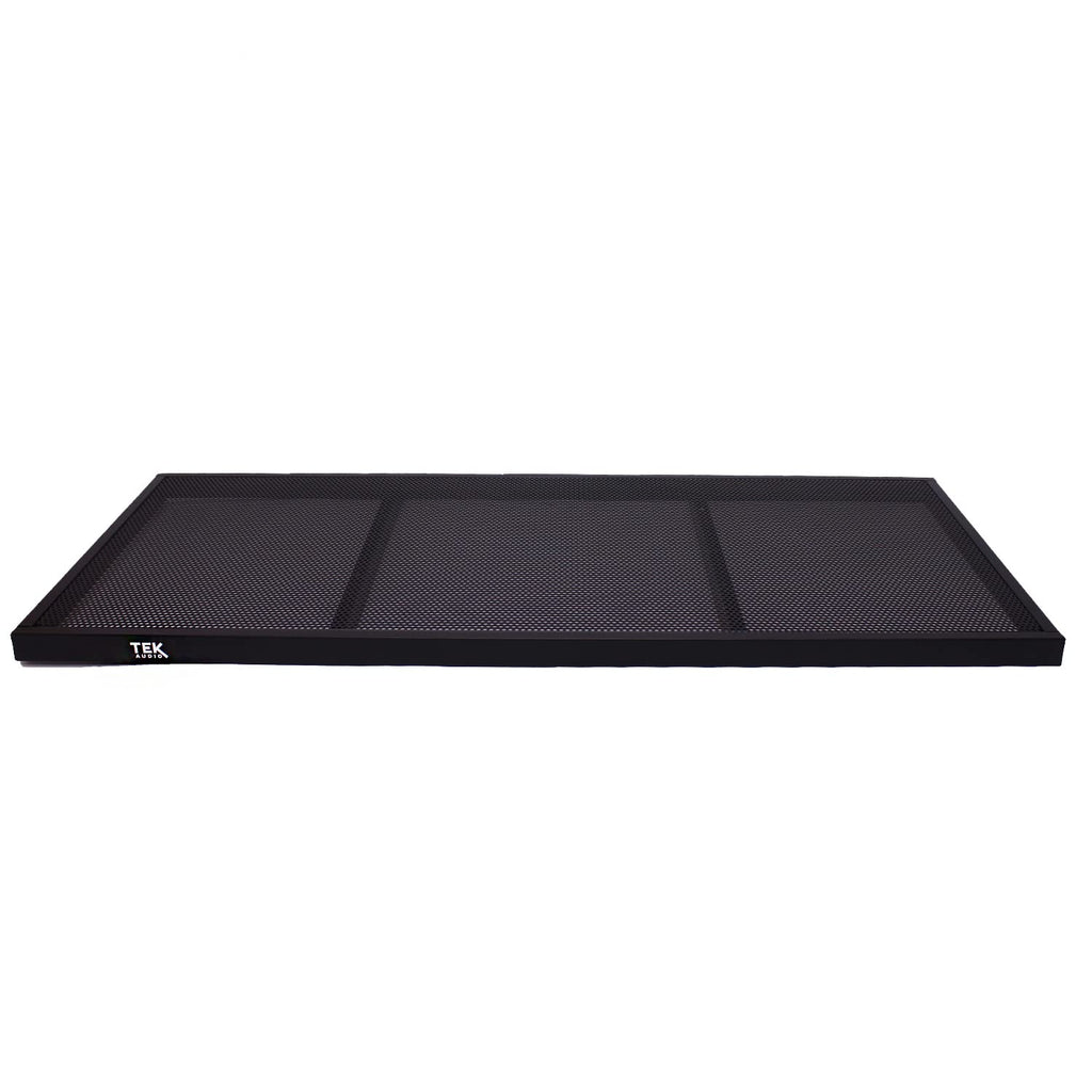 TEK audio DJ Shelf 45x100cm can be used with X-style Keyboard Stands (keyboard stand not included)