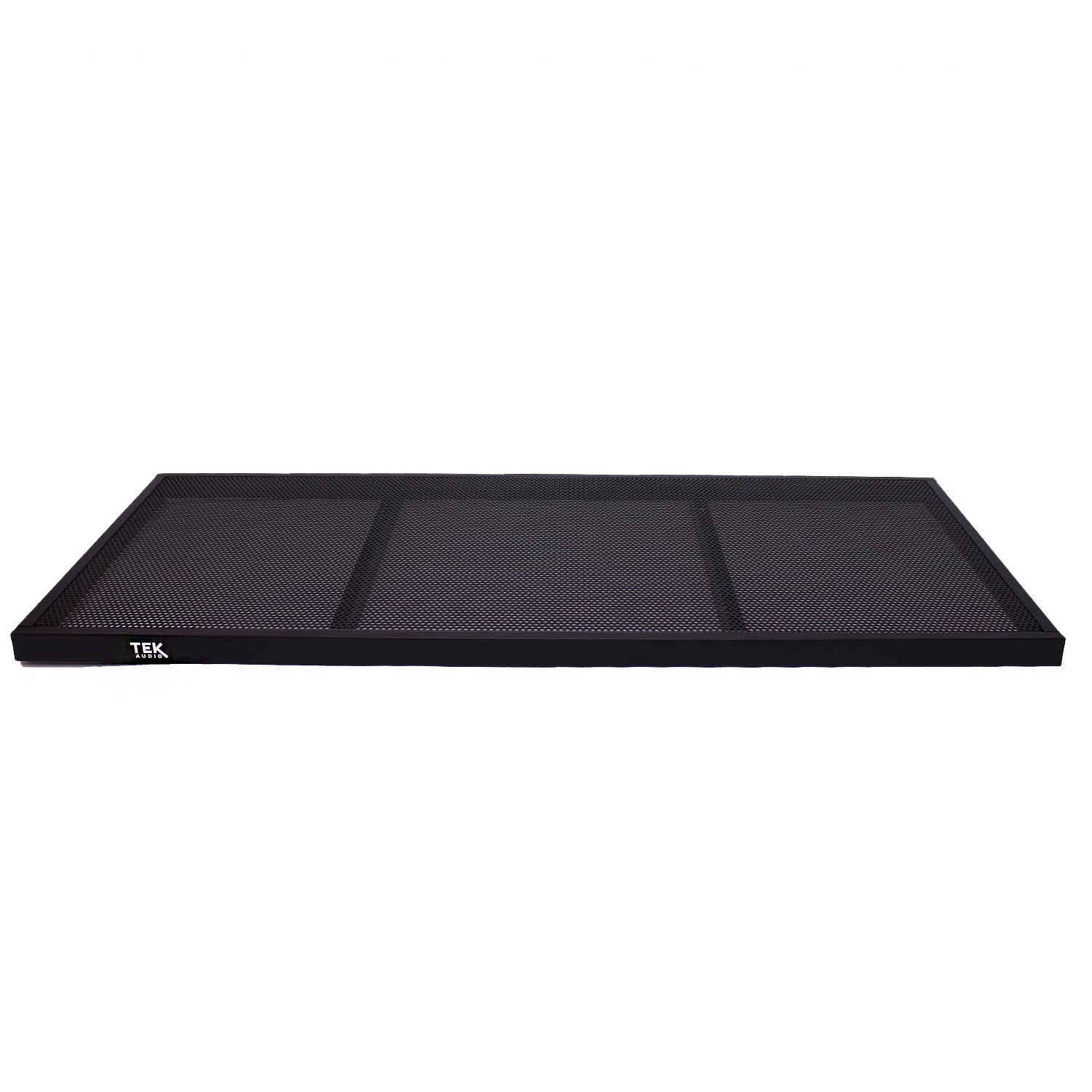 TEK audio DJ Shelf 45x100cm can be used with X-style Keyboard Stands (keyboard stand not included)