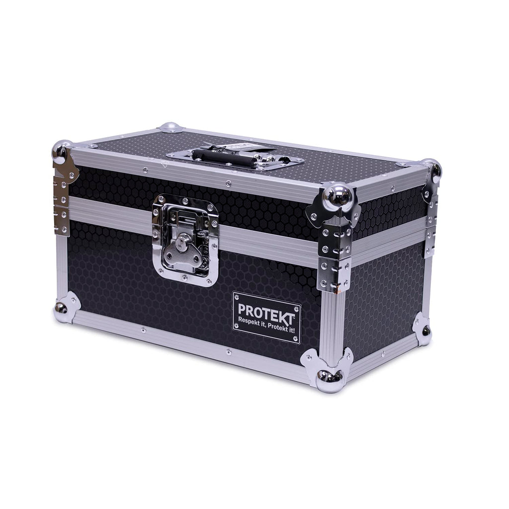 Protekt Vinyl Case - (100 Vinyl 7-inch Singles) C7V100 -Storage Case for DJ Record Box