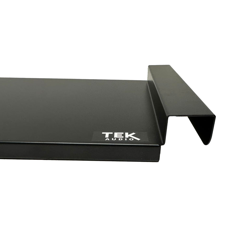 TEK Audio DBS840 DJ Booth Laptop Shelf for Foldable DJ Booths – Universal Metal Shelf for Laptop, Monitor Speakers & DJ Accessories (Shelf Only)