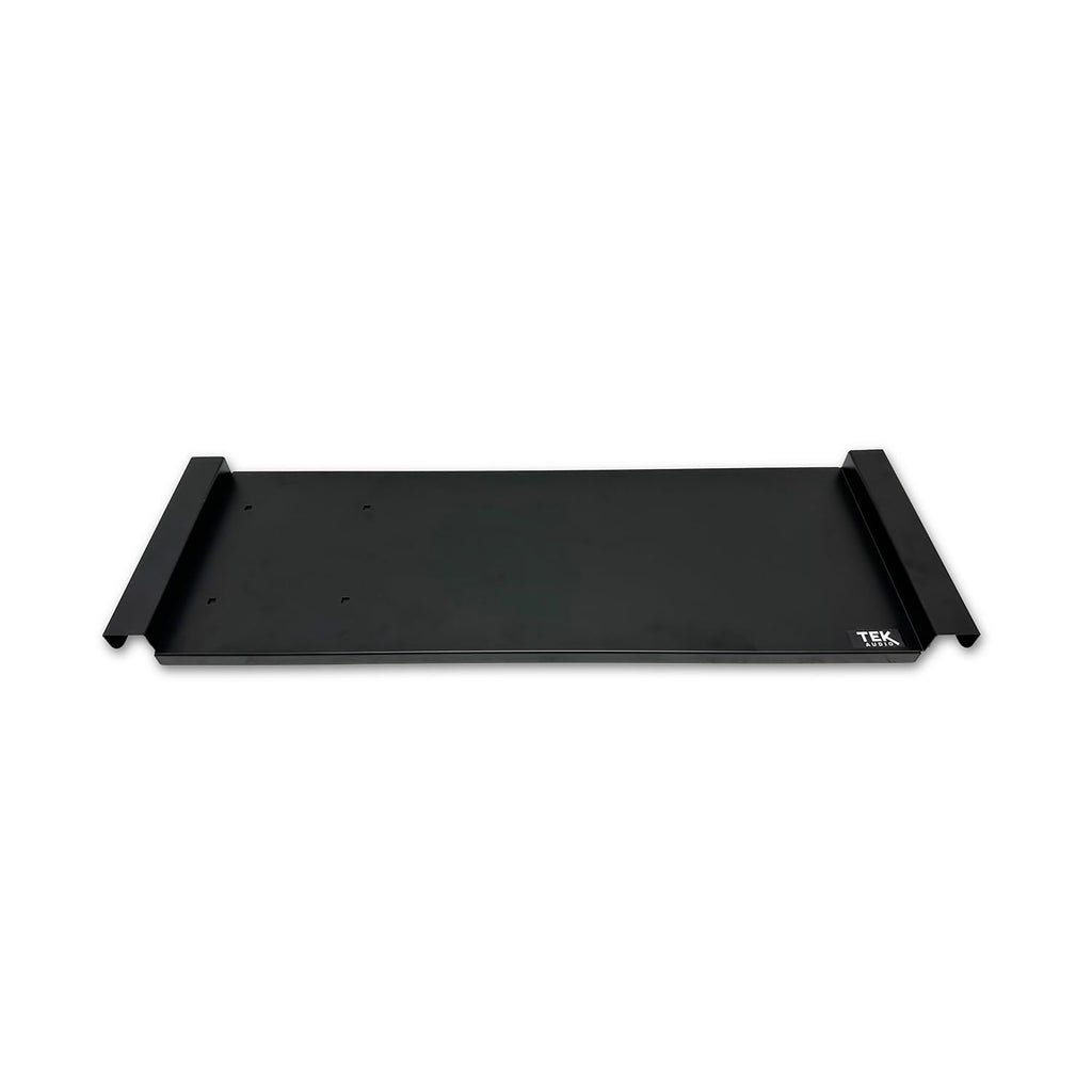 TEK Audio DBS840 DJ Booth Laptop Shelf for Foldable DJ Booths – Universal Metal Shelf for Laptop, Monitor Speakers & DJ Accessories (Shelf Only)