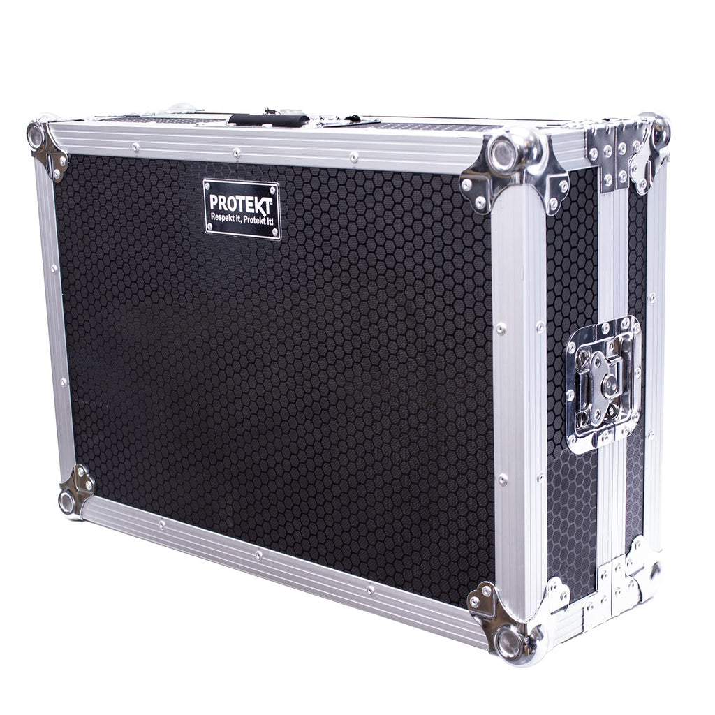 Protekt Mixtrack Pro FX Plus Series CSMT DJ Flight Case + Sliding Laptop Shelf for Numark Controller