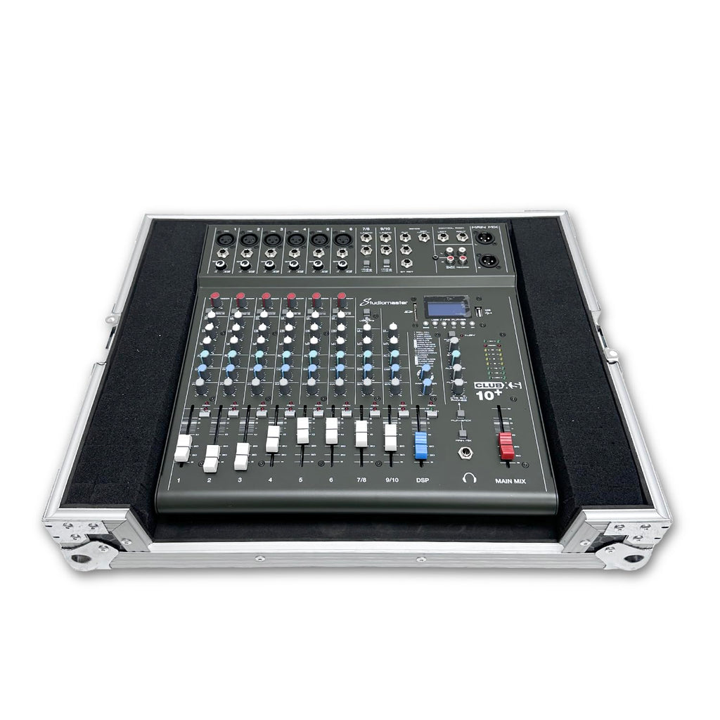 Protekt Universal Customisable Pick & Pluck Foam DJ Controller-PA Mixer Flight Case Plus Series Pick and Fit diced Foam Case